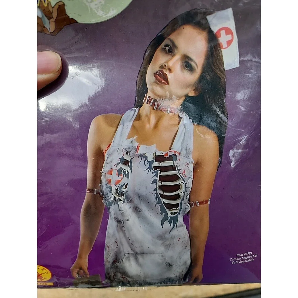 XX 3705 Zombie Nurse Apron Women Costume Rubies Standard OSFM